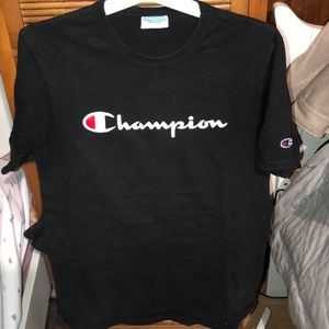 Champion black t-shirt